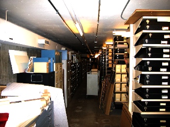 Boston Public Library storage area