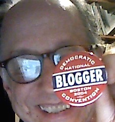 Convention blogger button