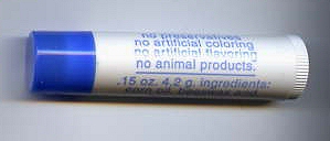 Lipbalm: No animal products