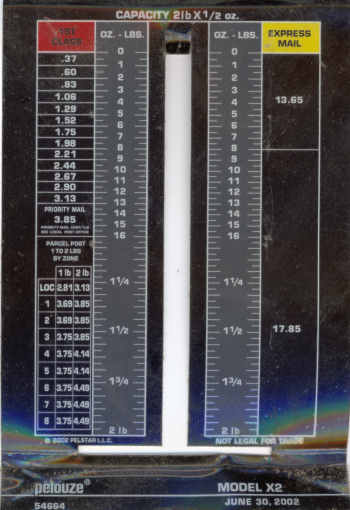 postal scales